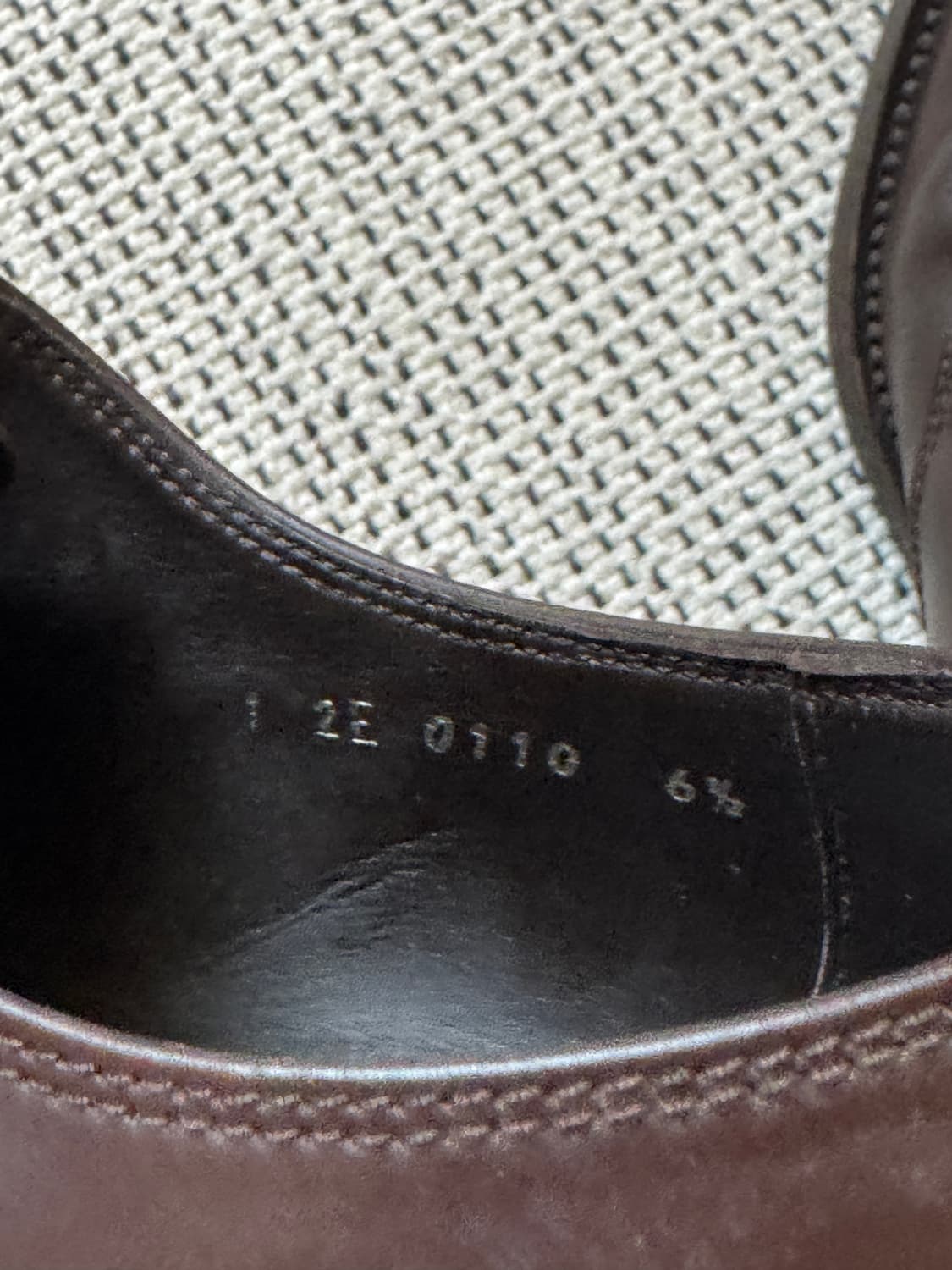 프라다 클래식 더비 브라운 상품이미지4