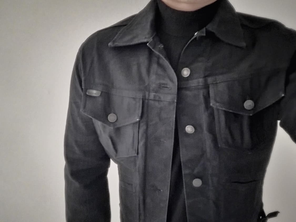 톰포드 블랙 데님 트러커 S 상품이미지5