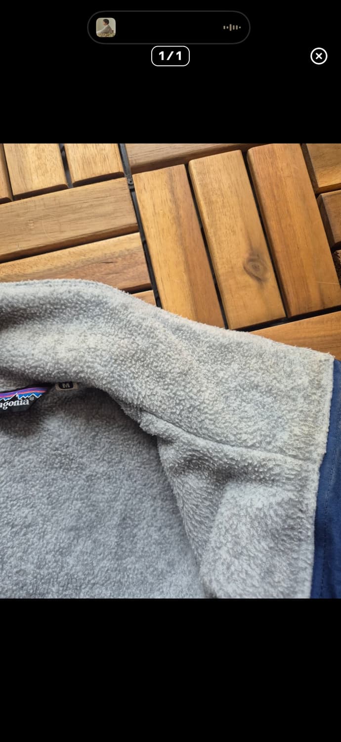 Patagonia 파타고니아 쉘드 신칠라 봄버 자켓 navy 상품이미지3