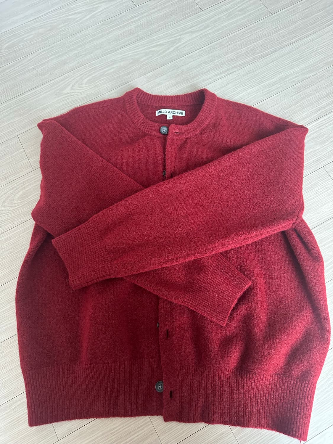 밀로아카이브 크롭 가디건 상품이미지2