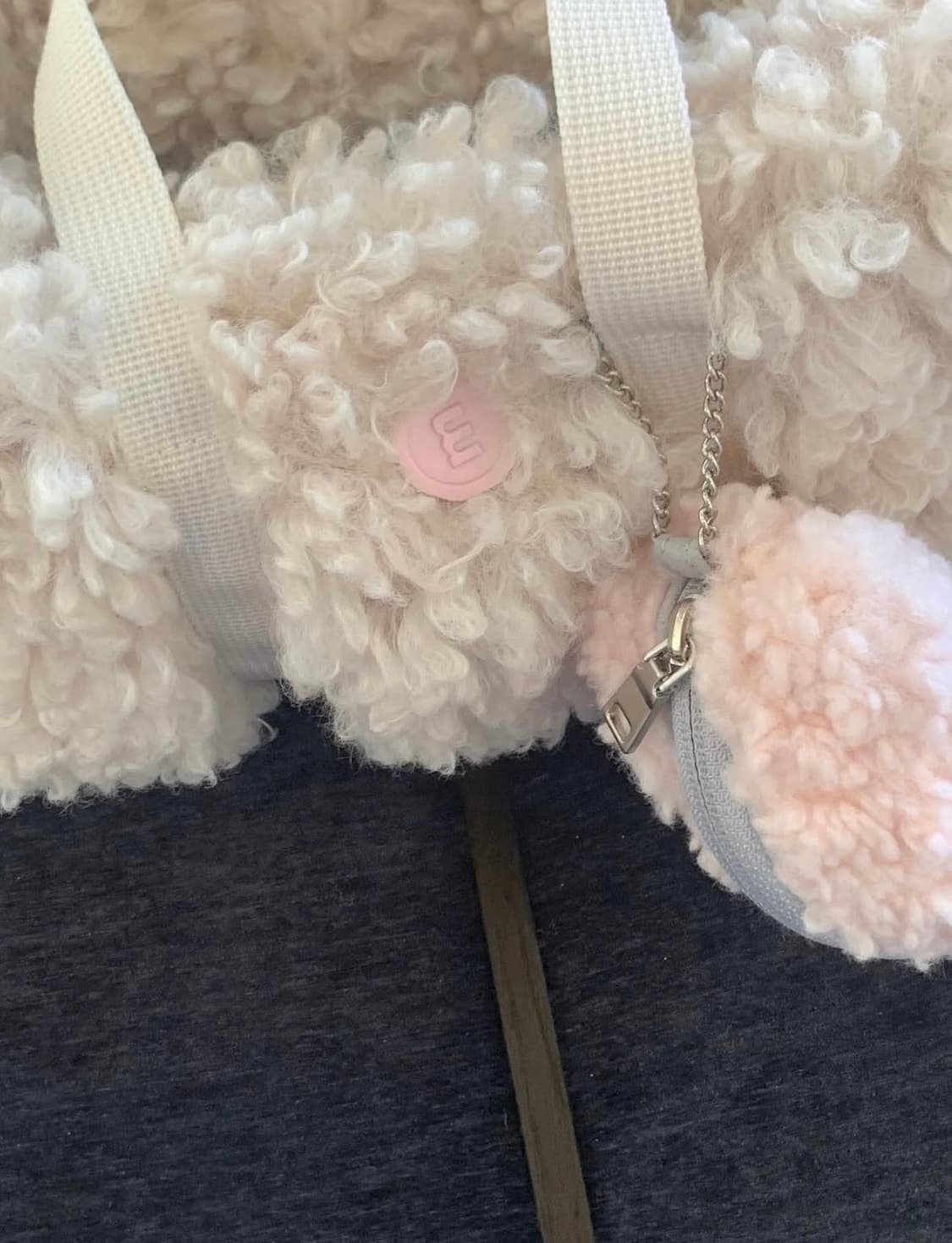 미닛뮤트 시어링 토트 + 키링 일괄 상품이미지1