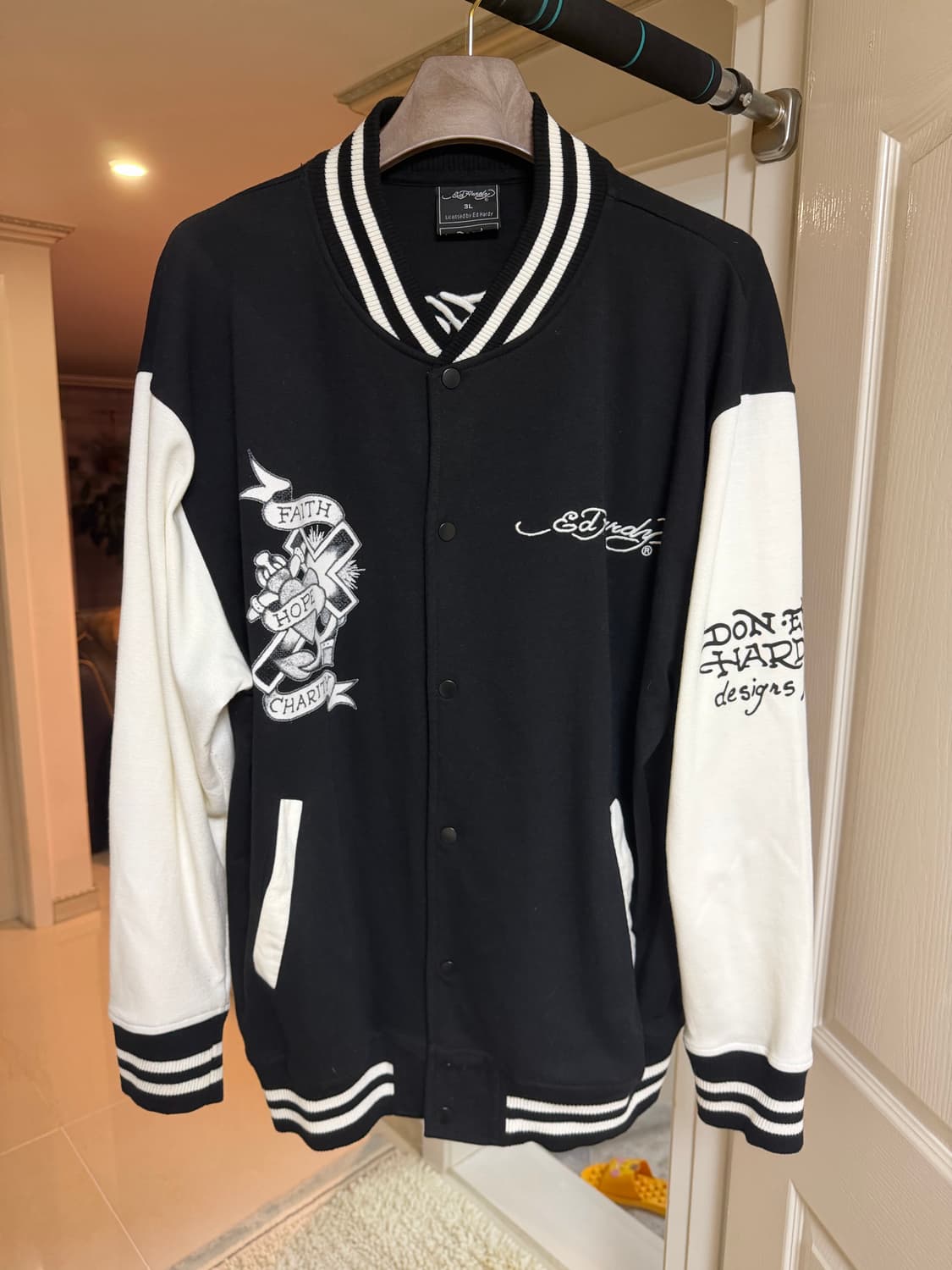 에드하디 스컬 면재질 자켓 상품이미지4