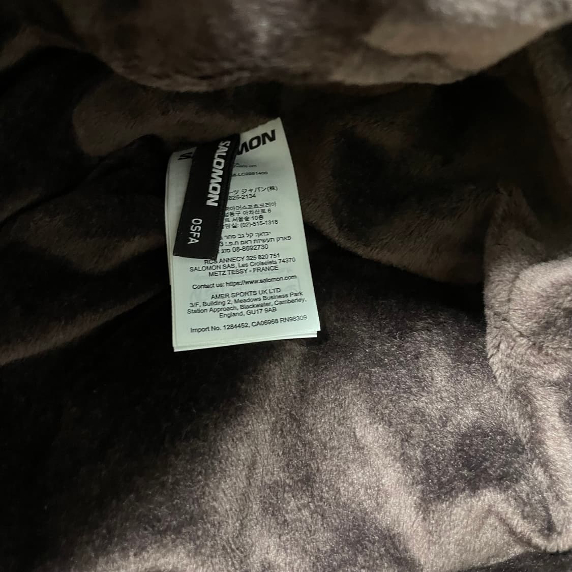 살로몬 써모 트래퍼 햇 초콜릿 상품이미지6