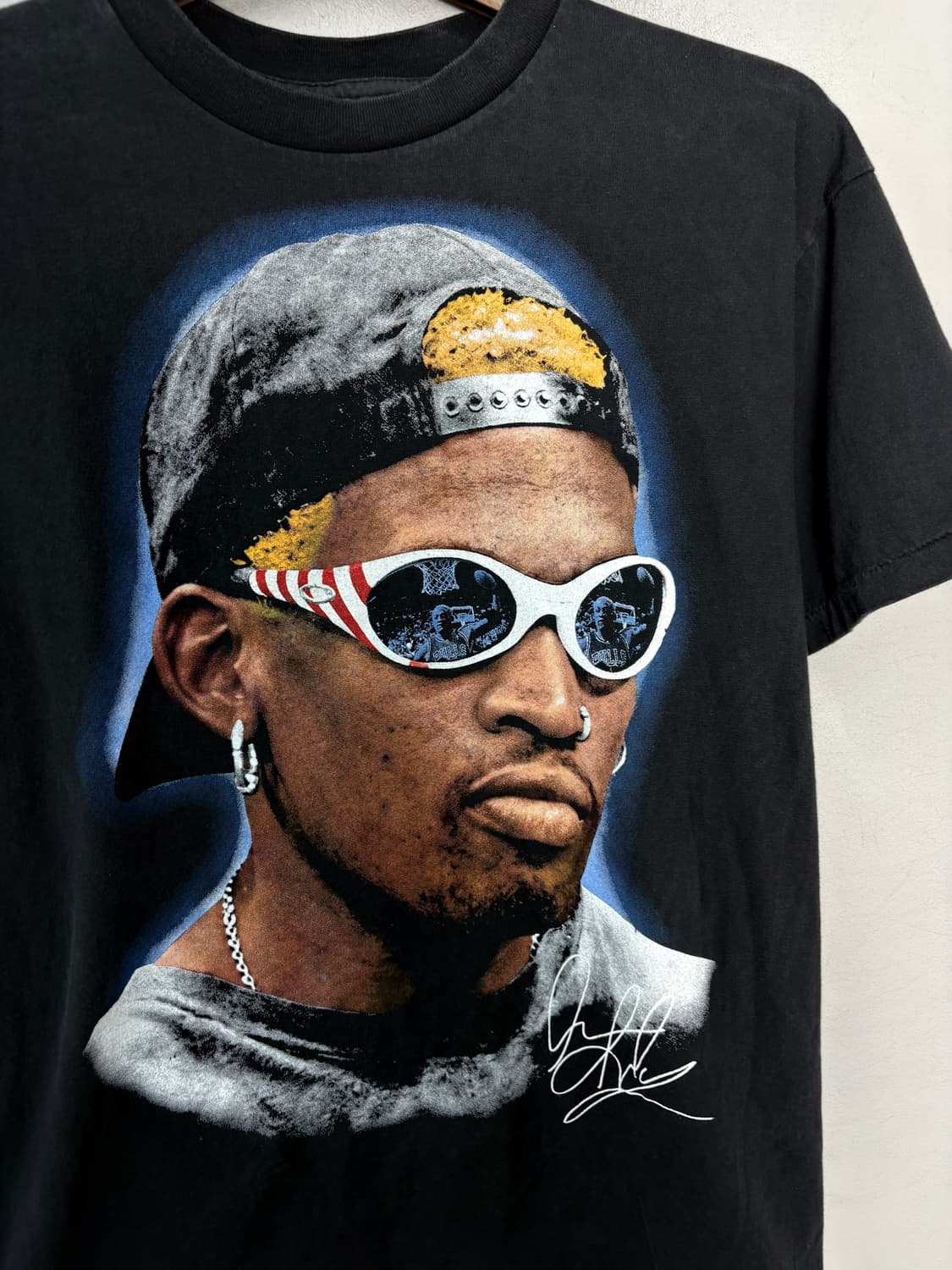 빈티지 데니스 로드맨 그래픽 반팔 A3714 상품이미지3