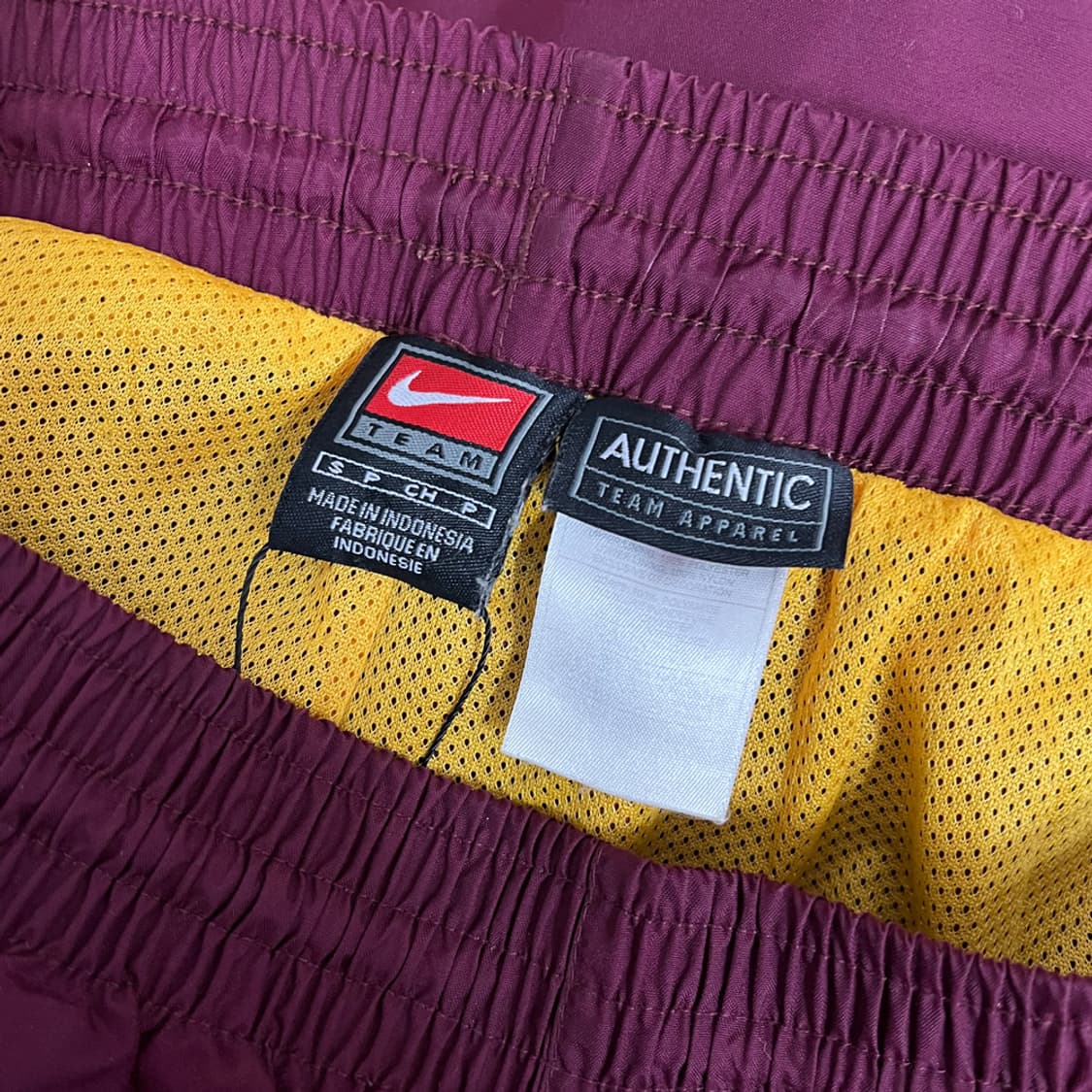 나이키 애리조나 스테이트 선 데블 버건디 우븐 팬츠 L급 상품이미지3