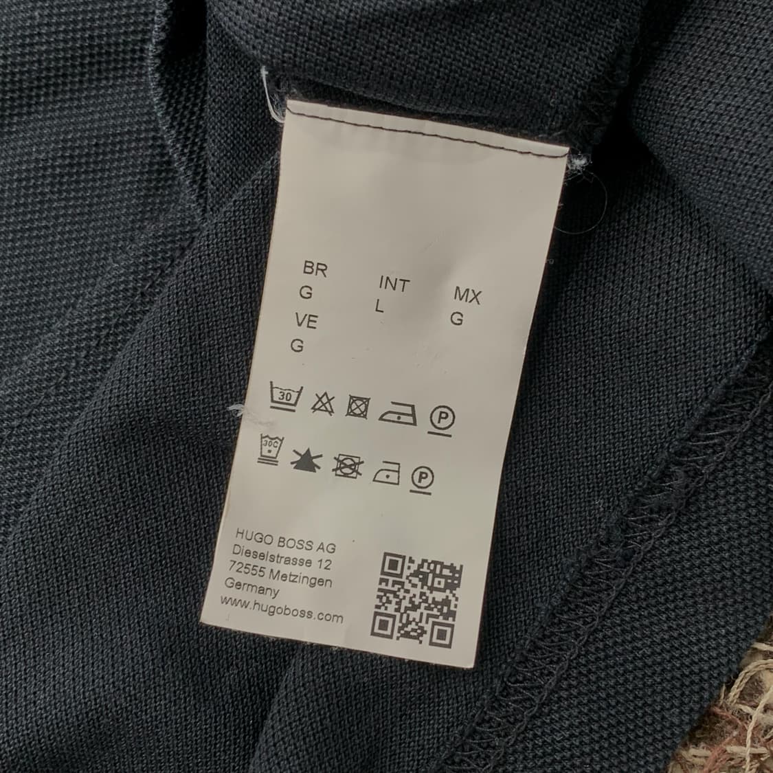 휴고보스 로고 카라 반팔 티셔츠 상품이미지4