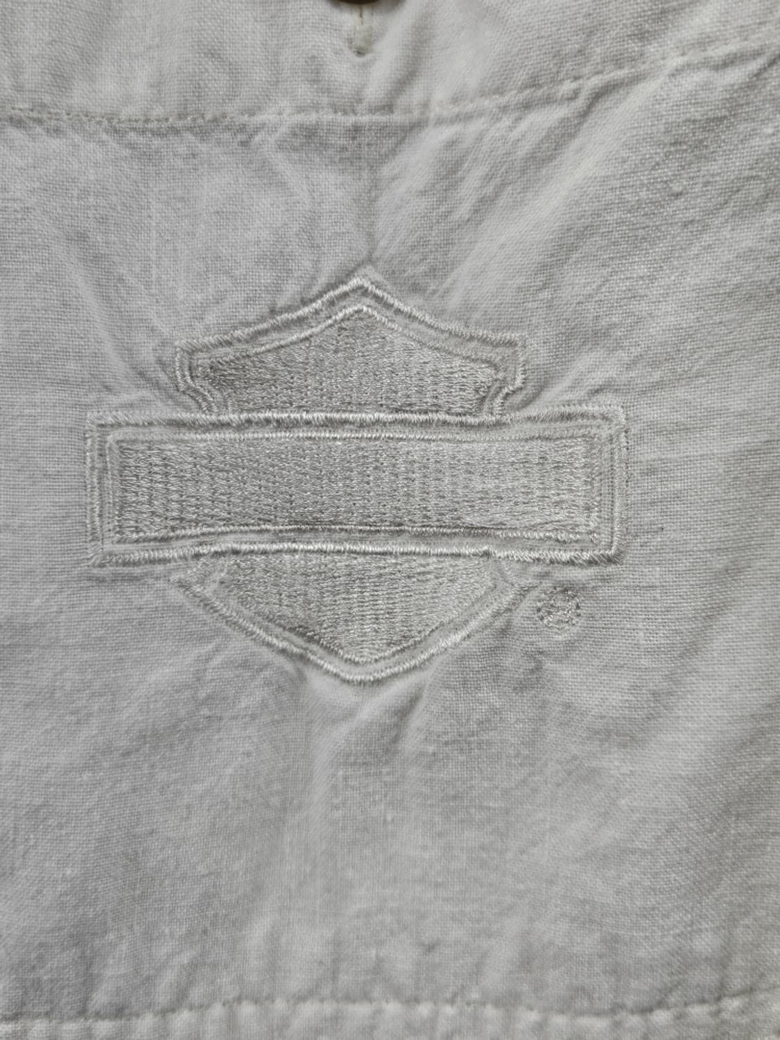 할리데이비슨 바앤실드 포켓 화이트 셔츠 ( S ) / 11494 상품이미지7