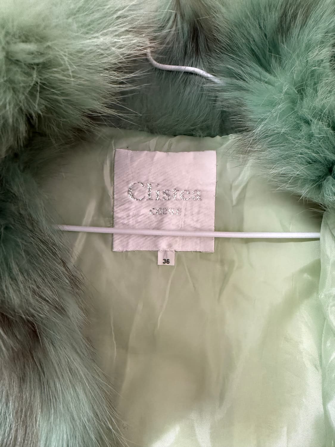 희귀 빈티지 민트 믹스 리얼 폭스 퍼자켓 상품이미지3