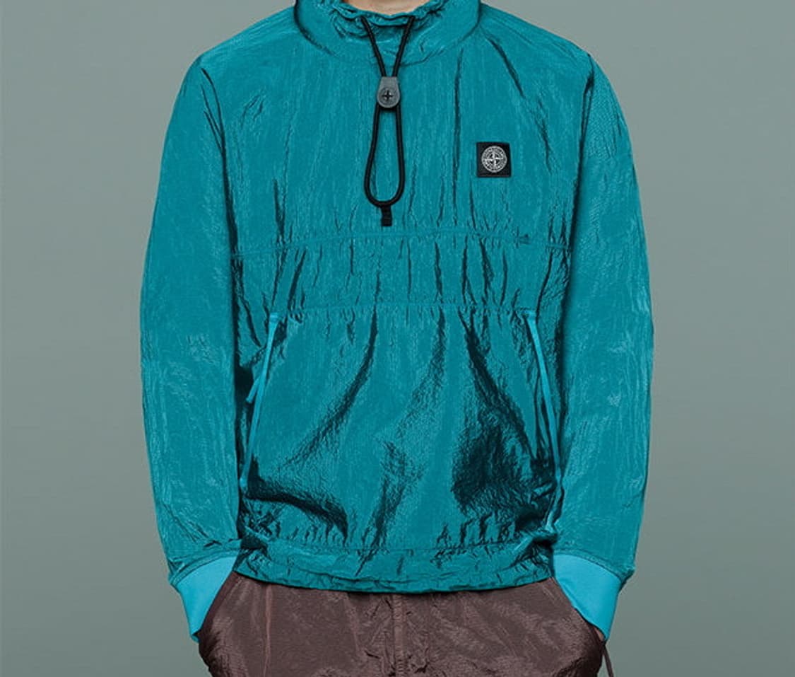 스톤아일랜드 나일론 메탈 립스탑 풀오버 자켓 상품이미지1