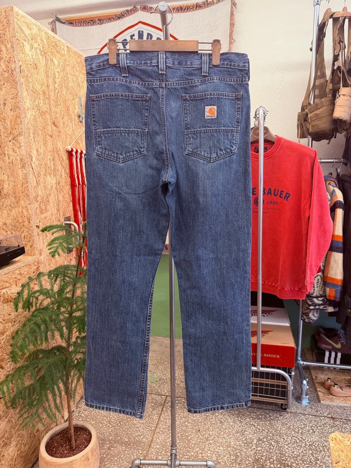 칼하트 릴렉스드핏 데님팬츠 상품이미지10