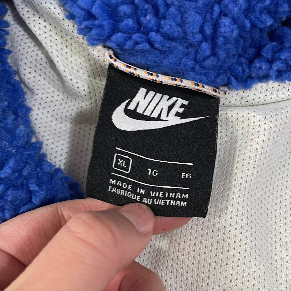 나이키 헤르티지 쉐르파 플리스 아노락 상품이미지3