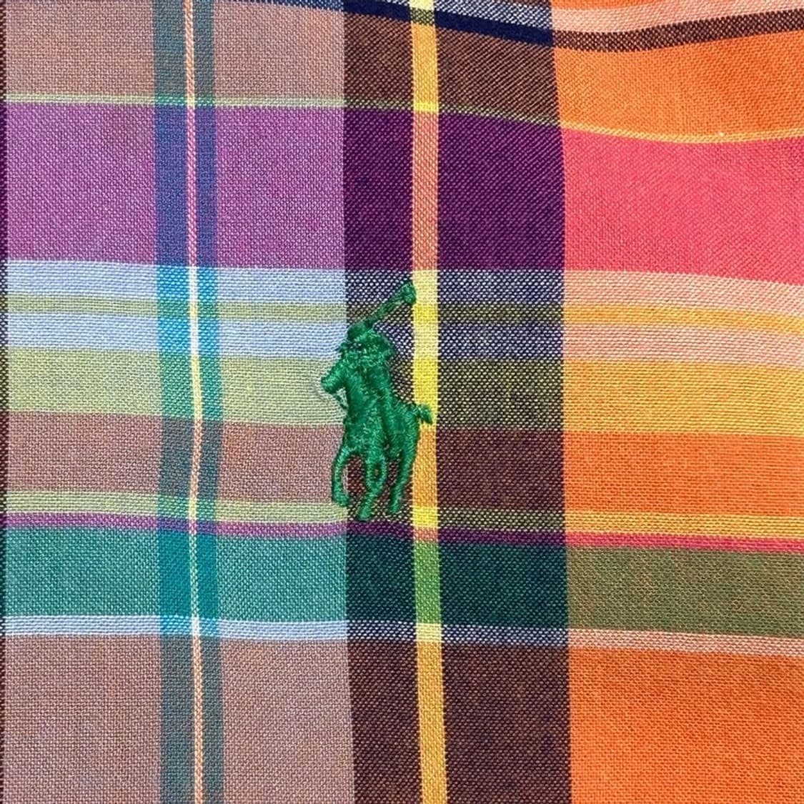 폴로랄프로렌 멀티컬러 버튼 다운 셔츠 M 상품이미지2