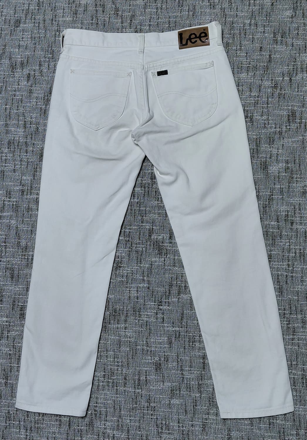 [S] Lee(리) 프리 오가닉 코튼 화이트 데님 팬츠 (LL1612) 상품이미지7