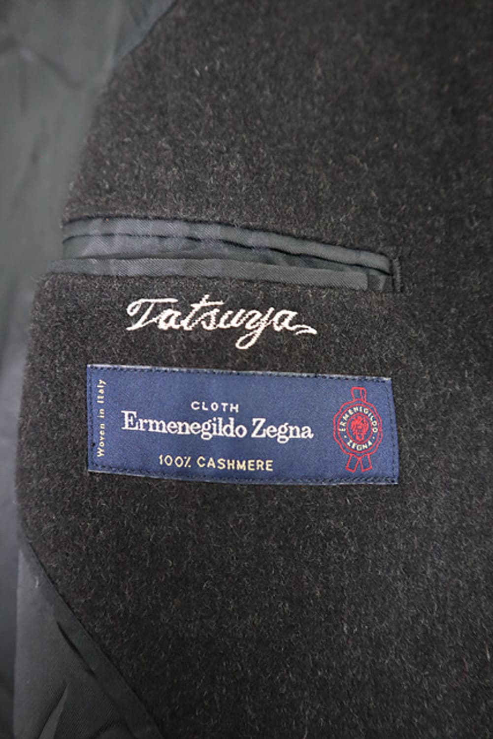 히키프리맨 제냐원단 캐시미어 롱 코트 단추형 상품이미지7