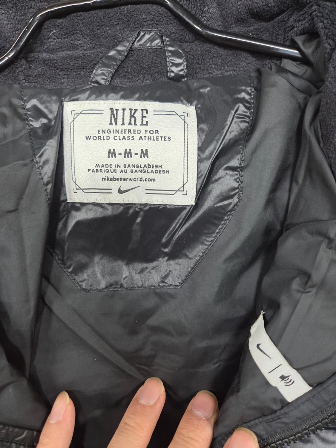 나이키 여성 넥 웜 800필 경량패딩 m 상품이미지3