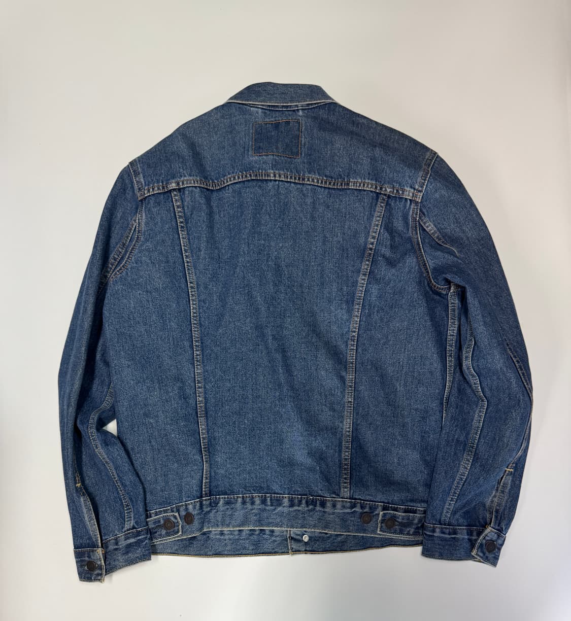 리바이스 빈티지 중청 워싱 워크 데님자켓 L 상품이미지2