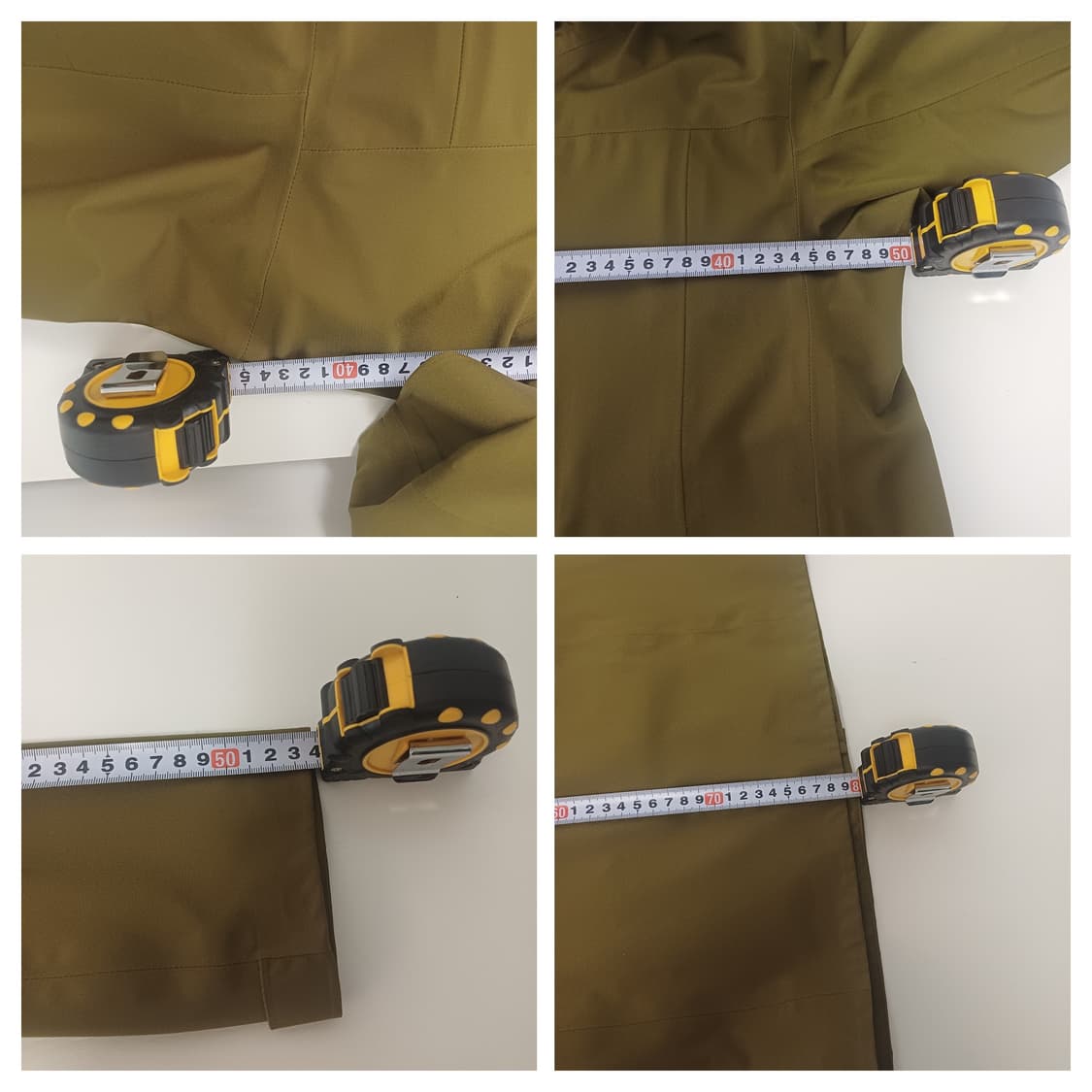 초S급 [심테이핑/방수] 무인양품 MUJI 발수 후드 코트 (올리브/S) 상품이미지10