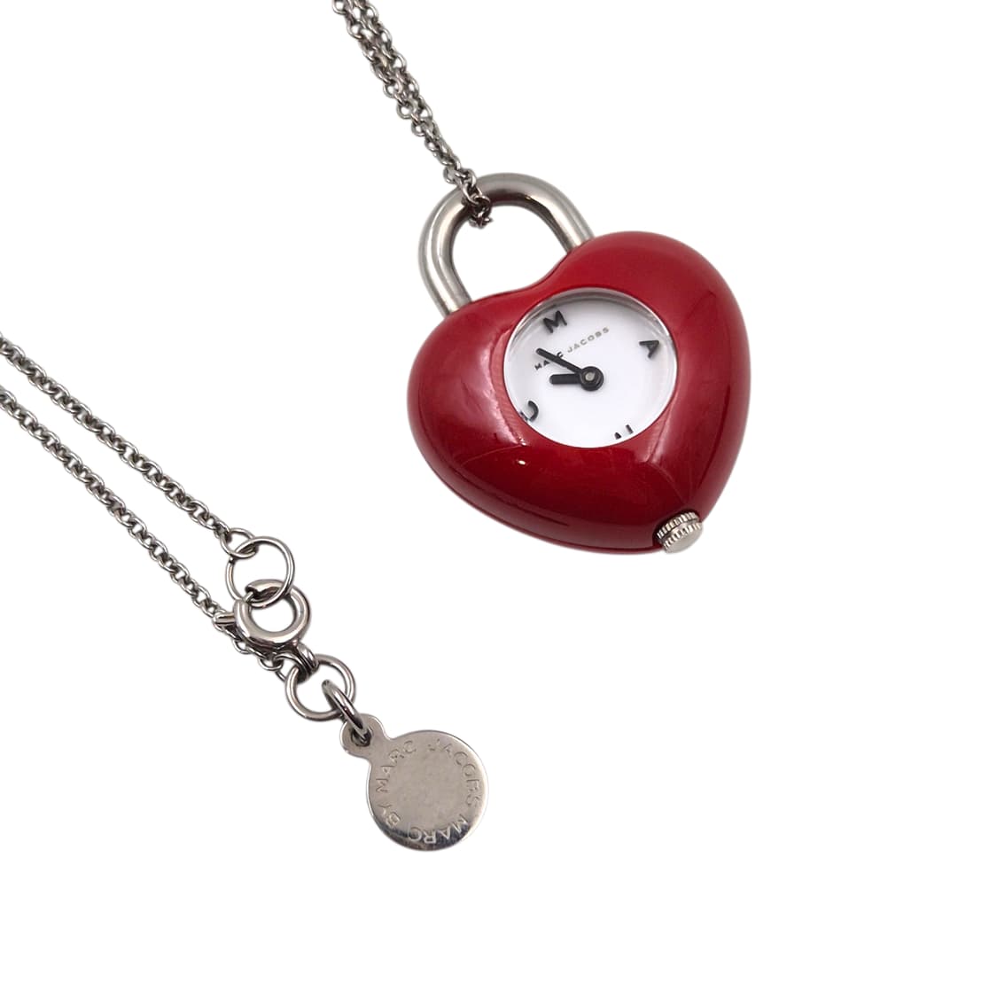 마크제이콥스 하트 자물쇠 시계 목걸이 상품이미지5