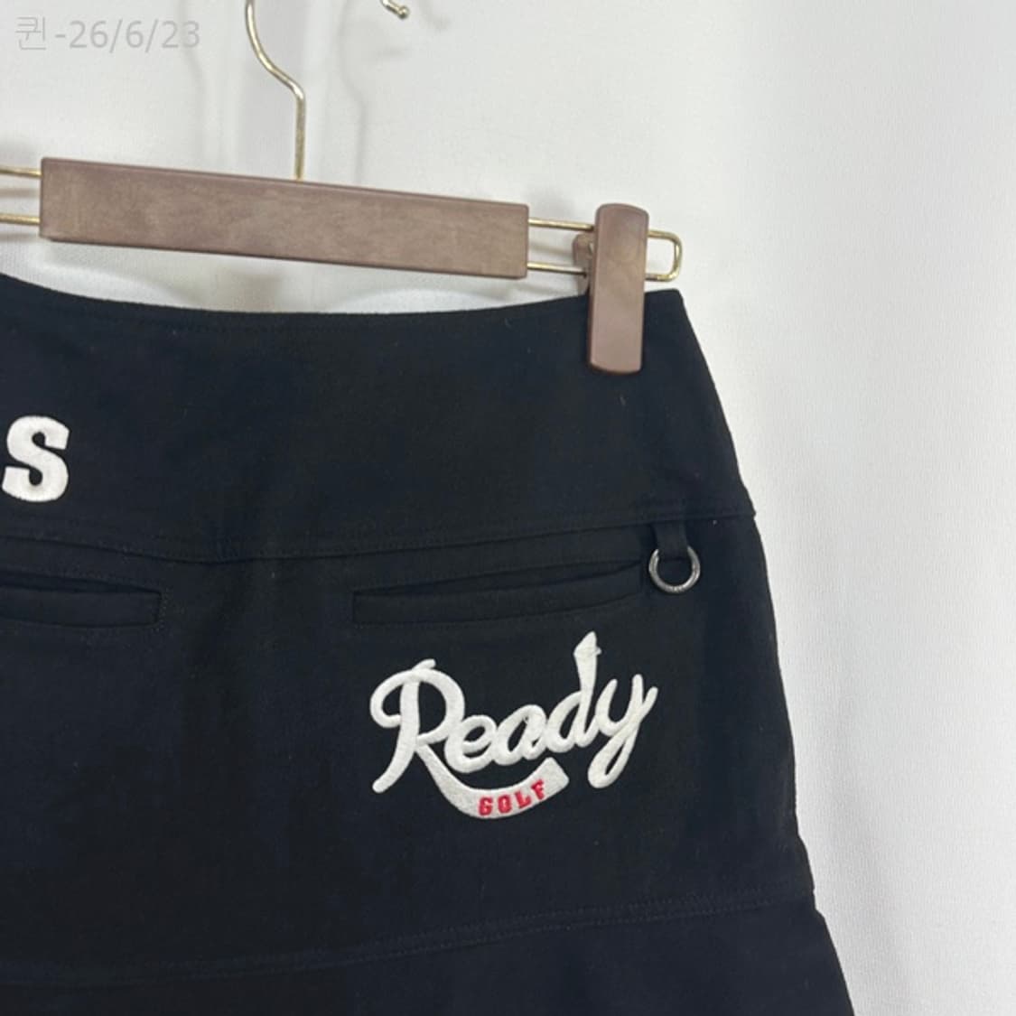 파리게이츠 여자 골프 치마 스커트 검정 0 (26인치정도) 상품이미지7