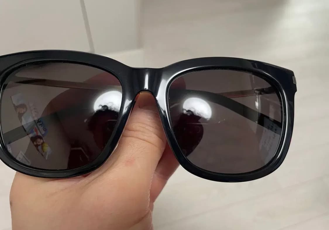 Saint Laurent SL/26K 선글라스 블랙 / 금테 / 정품 / 상품이미지4
