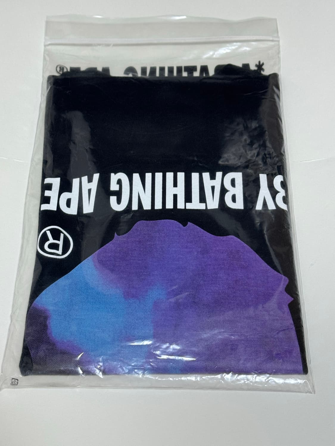 [새상품] BAPE 베이프 블랙 M사이즈 반팔티 (상세 내용 참조) 상품이미지2