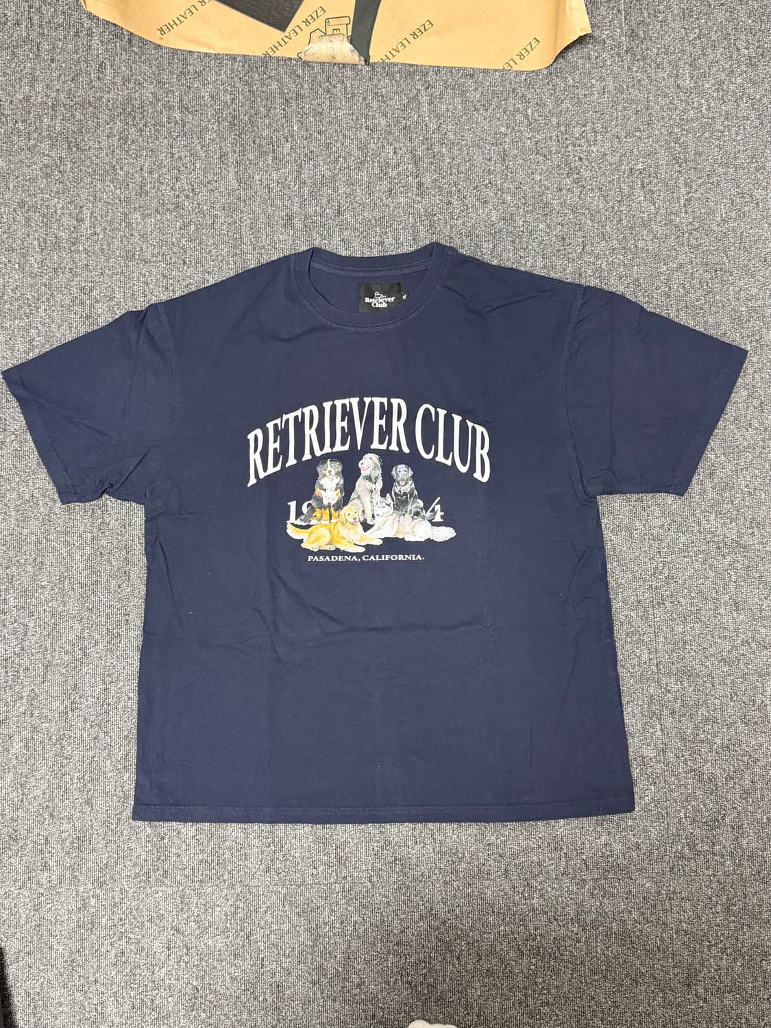 리크리버클럽 반팔티 네이비 상품이미지1