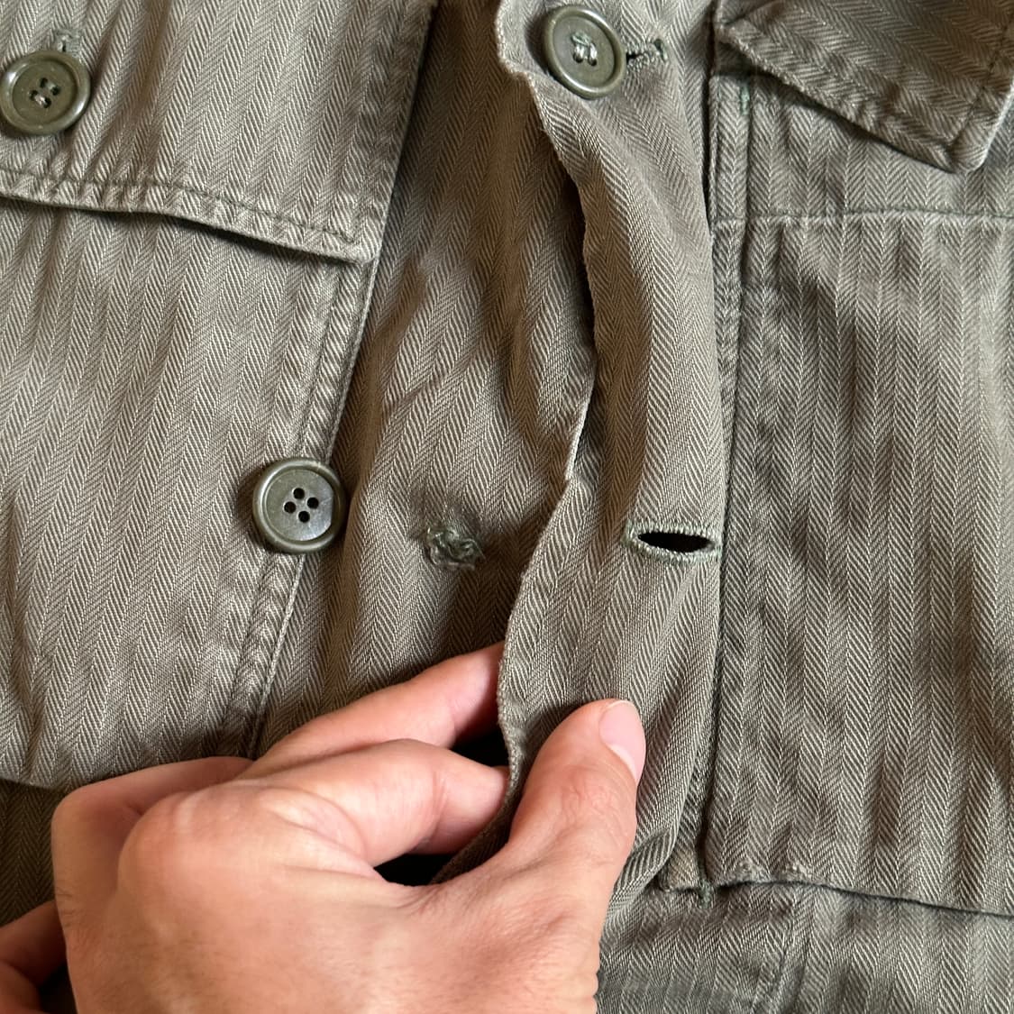 70‘s M43 dutch hbt field jacket 상품이미지6