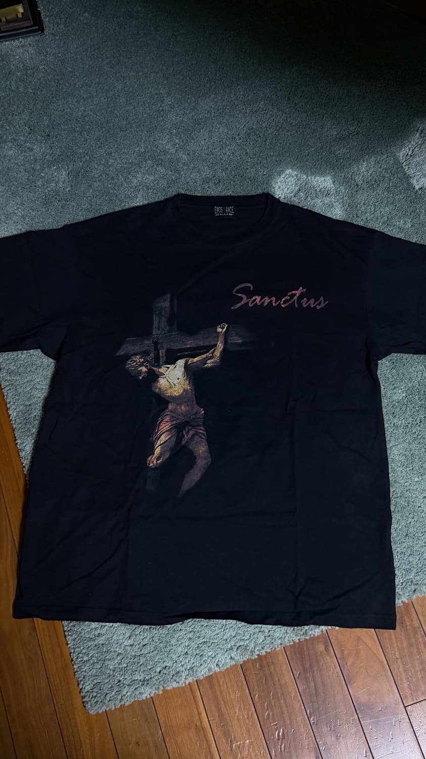 [2] 에모스탠스클럽 어웬드 jesus 티셔츠 상품이미지1