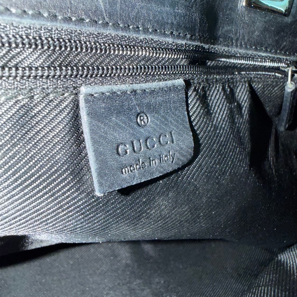 Gucci GG 모노그램 캔버스 블랙 토트백 상품이미지3