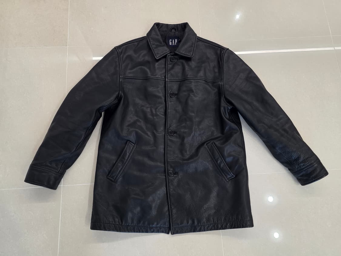 올드 갭 레더 카코트 M/GAP LEATHER CAR COAT M 상품이미지1