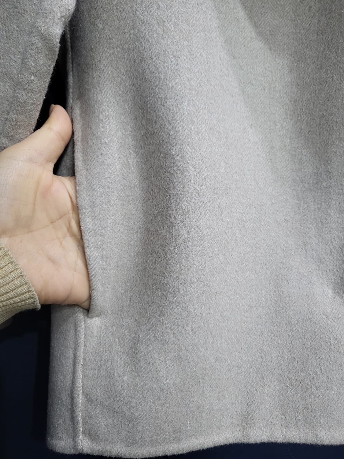 SJWANI (손정완) 숄카라 핸드메이드 자켓 상품이미지3