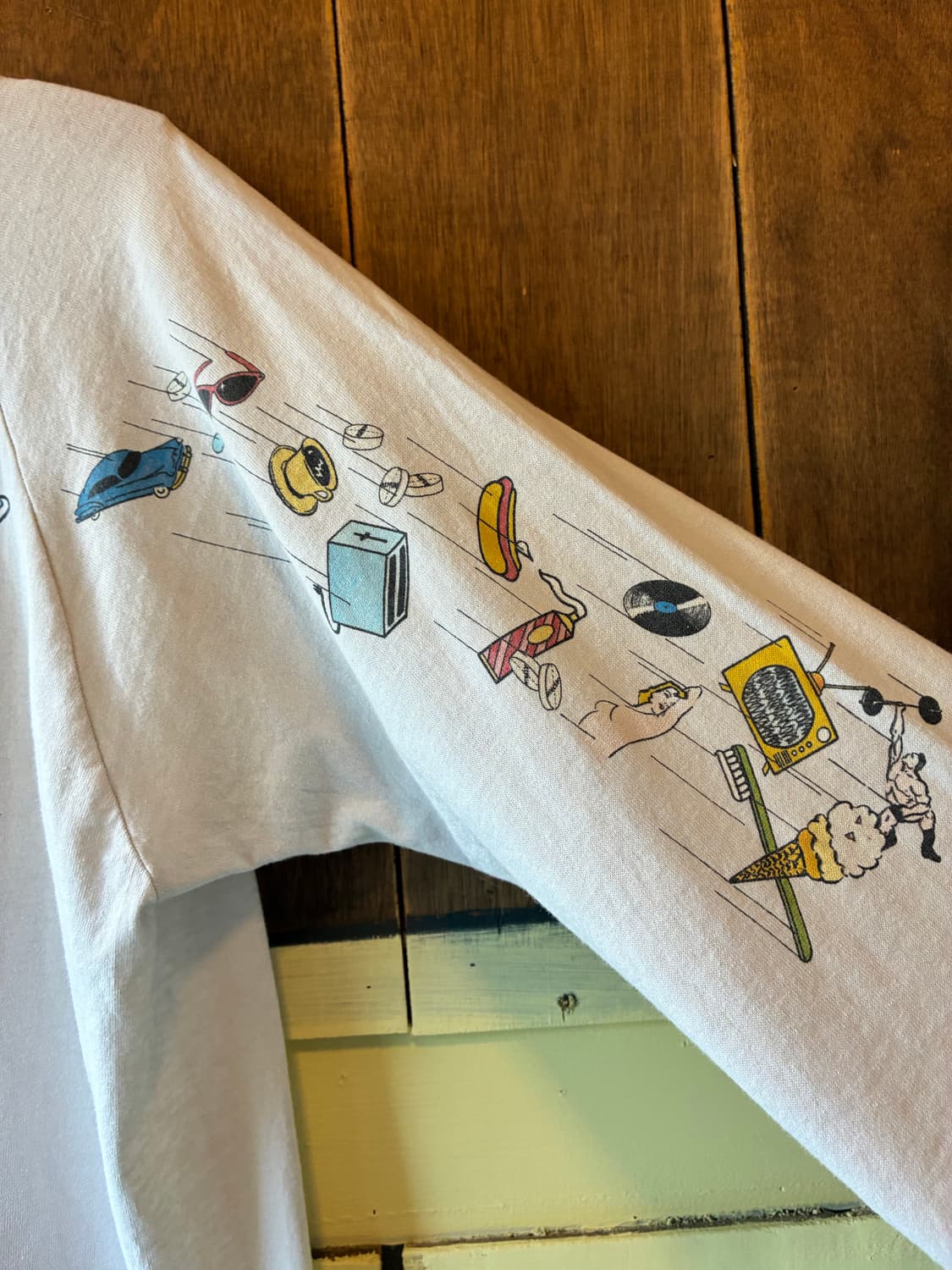 80‘s Vintage Raglan Graphic Tee (©1983) 상품이미지6