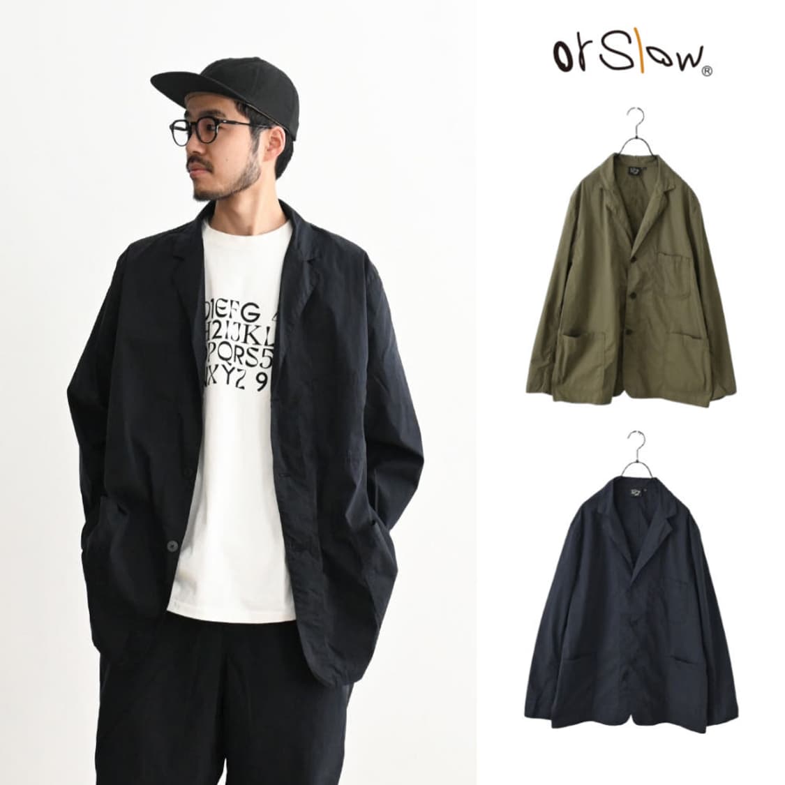 오어슬로우 심플 라이트 워크자켓 상품이미지3