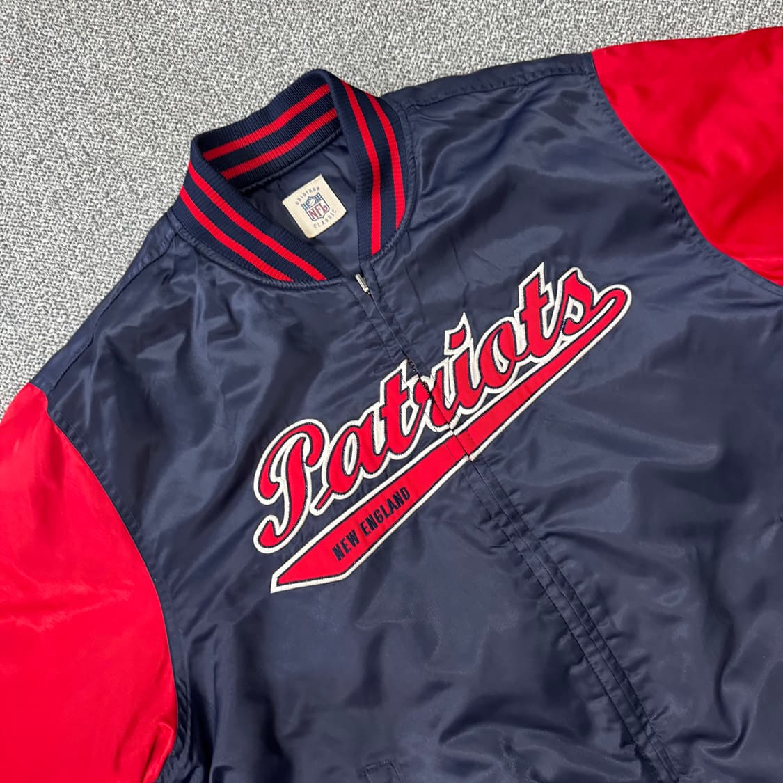 NFL x 리복 페트리어츠 리버시블 바시티 자켓 상품이미지3