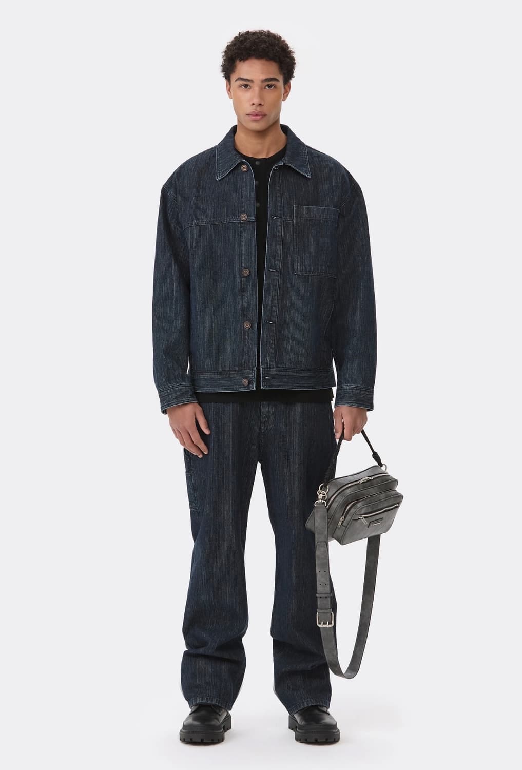 커스텀멜로우 26ss 데님 트러커 자켓 상품이미지3