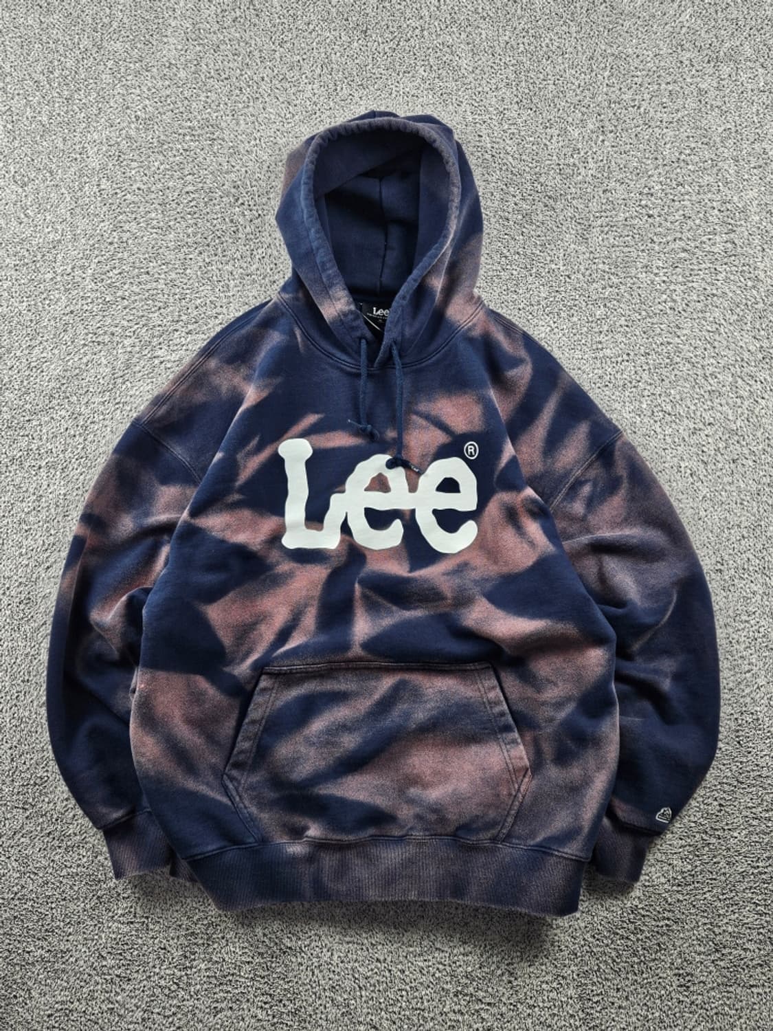 LEE 다잉 워시드 커스텀 스웻 후드 티셔츠 ( XL ) / 10943 상품이미지1