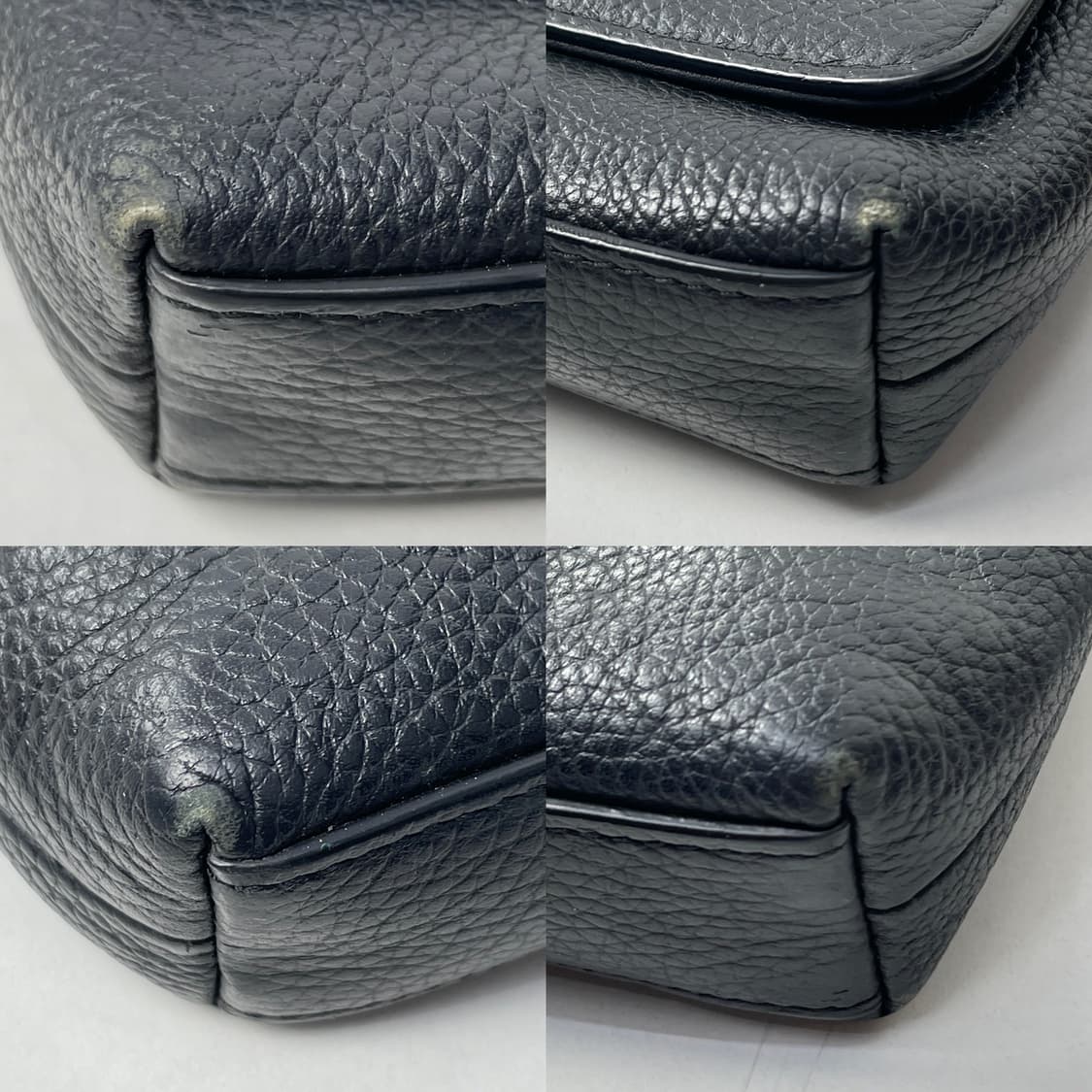 코치 레더 숄더백 크로스백 블랙 상품이미지5