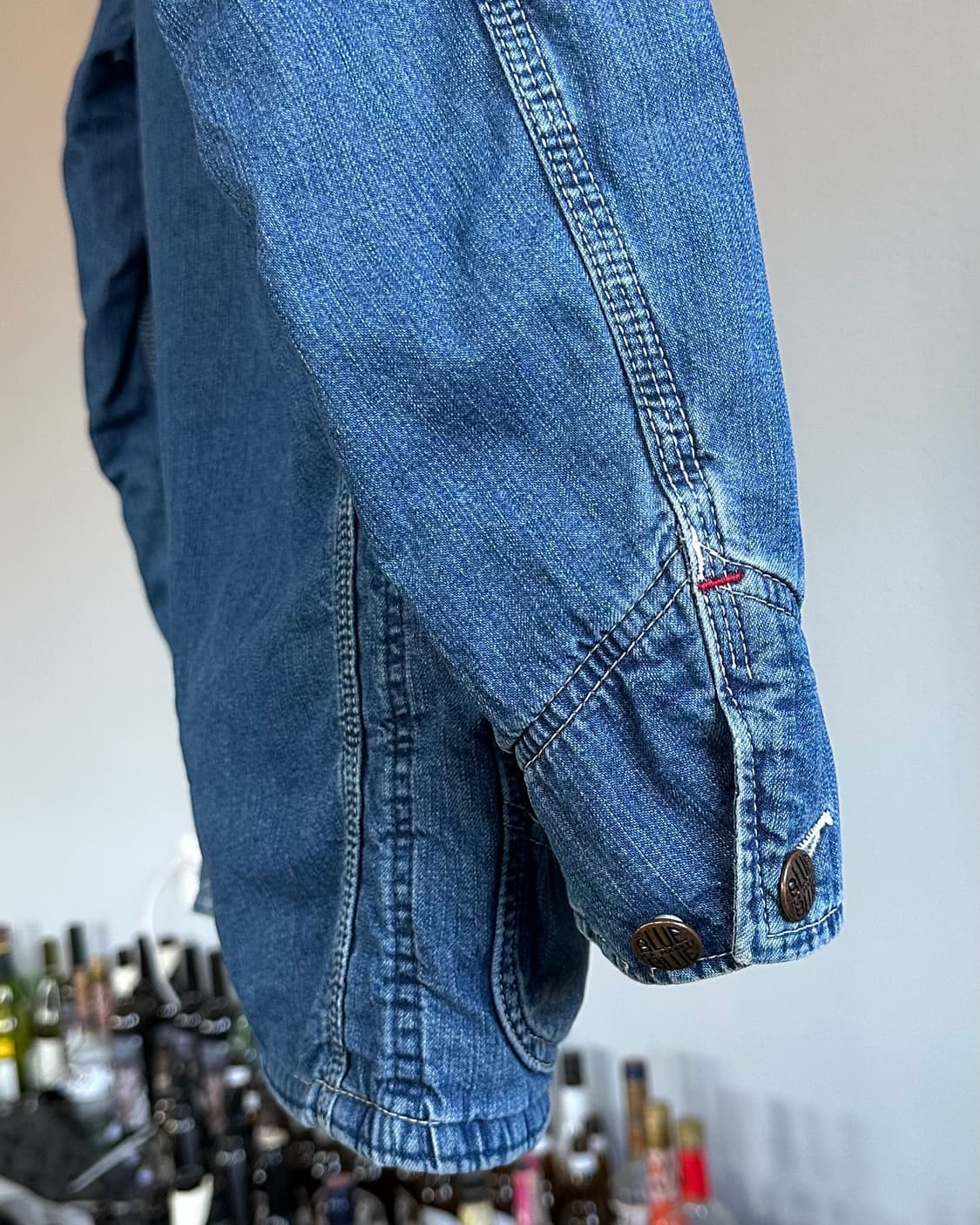 [XS]블루 블루 BLUE BLUE JAPAN 데님 커버올 자켓 상품이미지7