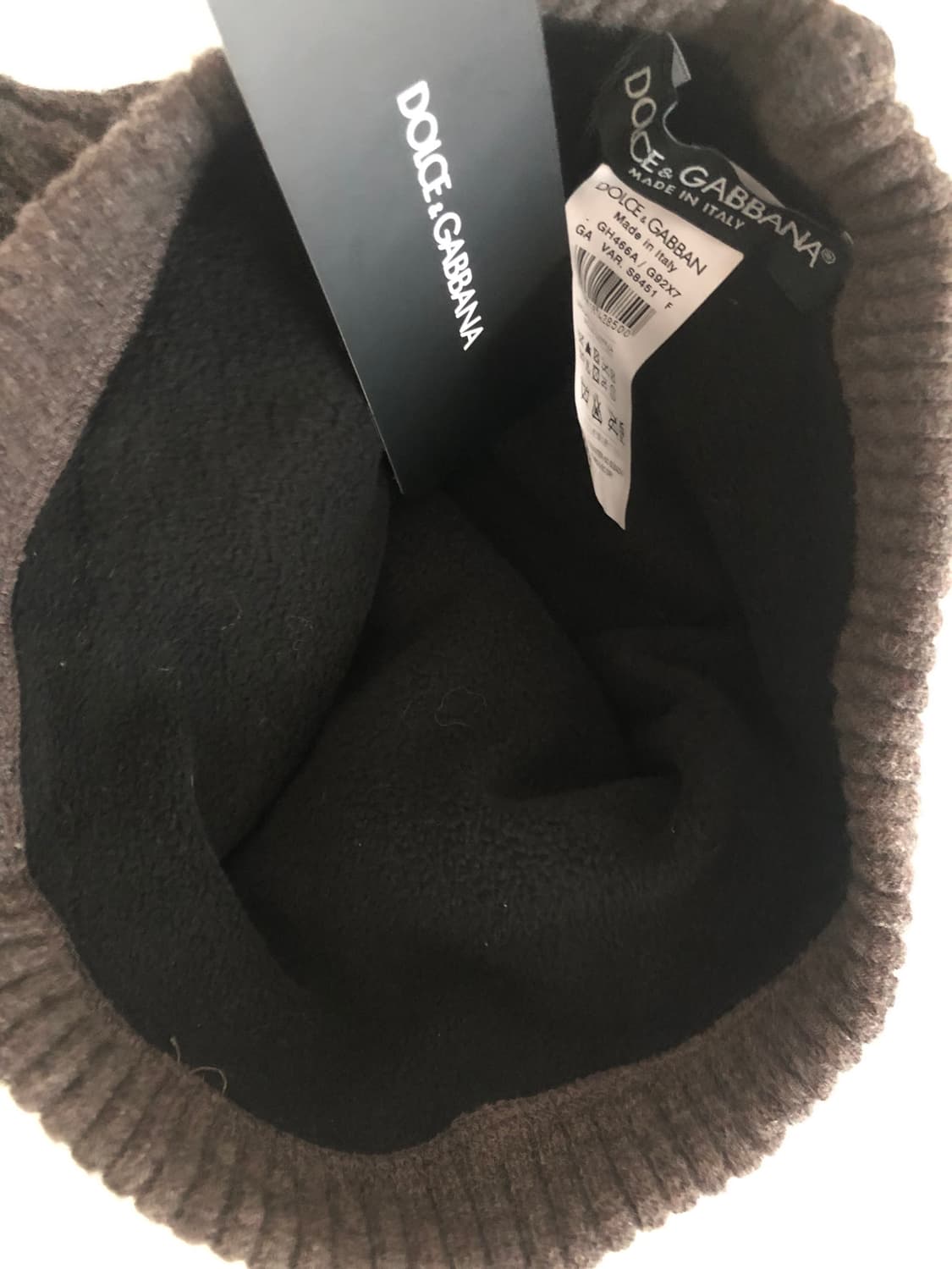 돌체앤가바나 케이블니트 바라클라바 비니 스키마스크 상품이미지5