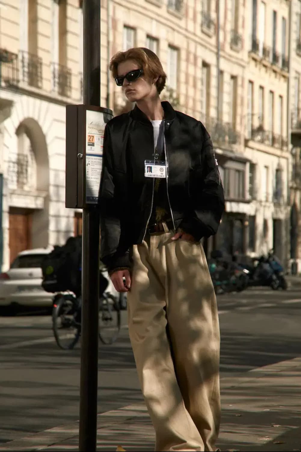 STU 라운드 숏 봄버 자켓 ma1 상품이미지3