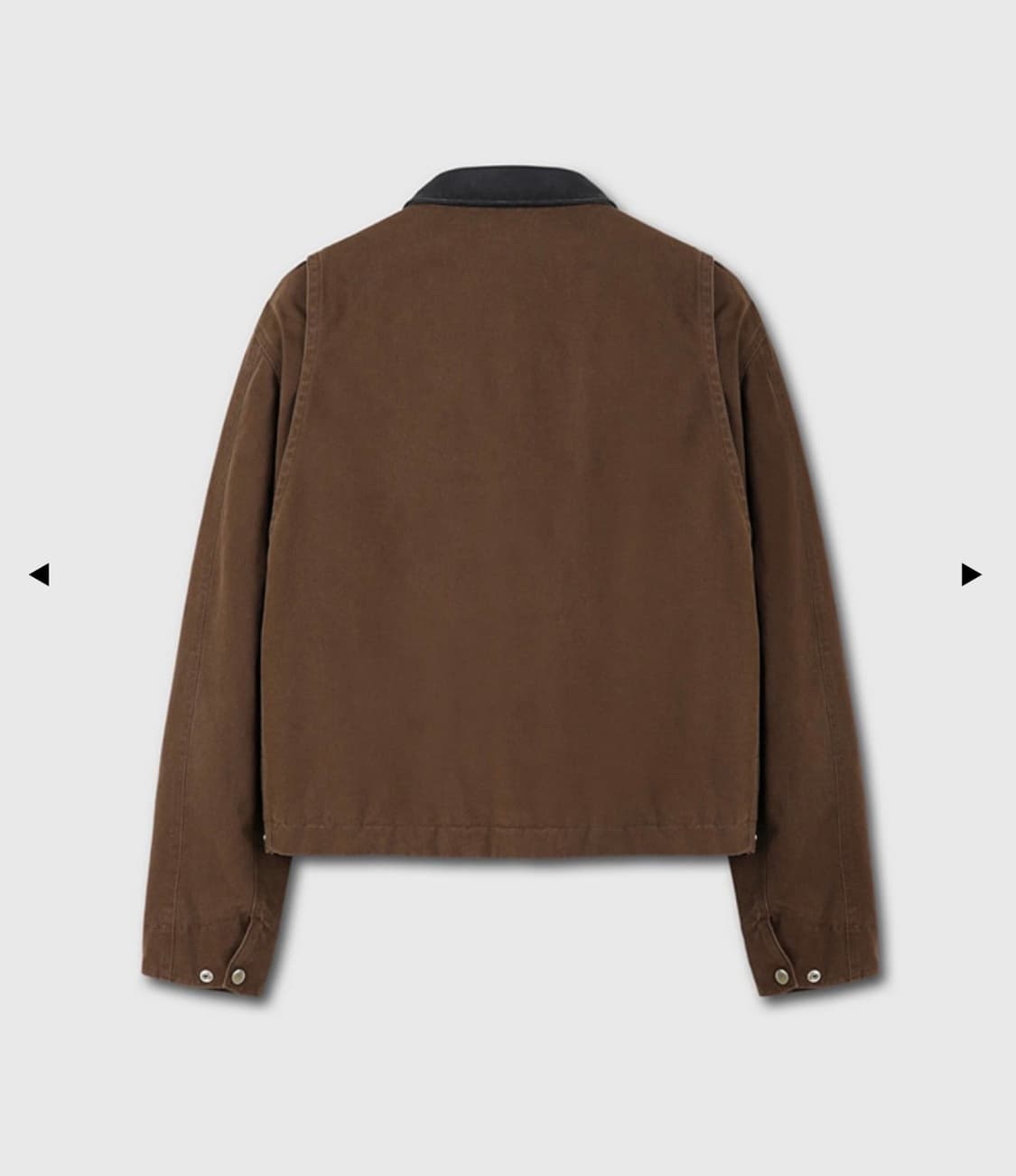 (새상품) 토니웩 워크자켓 레더카라 브라운 상품이미지3