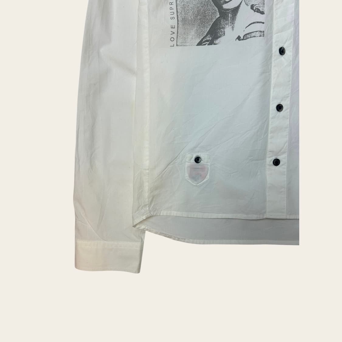 T061 JPN ROVTSKI 프린팅 셔츠 SIZE2 상품이미지4