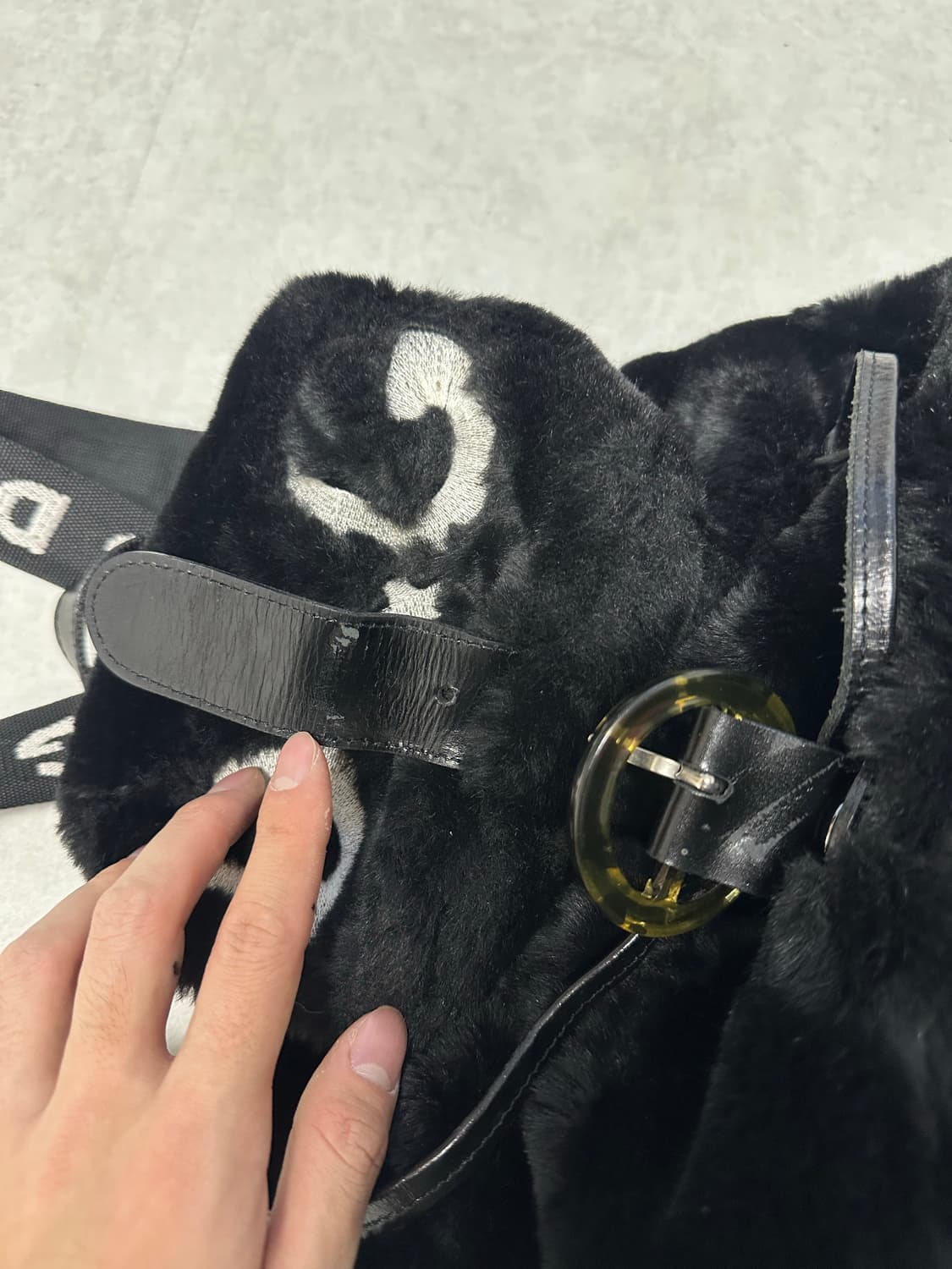 돌체앤가바나 D&G 퍼 백팩 상품이미지9