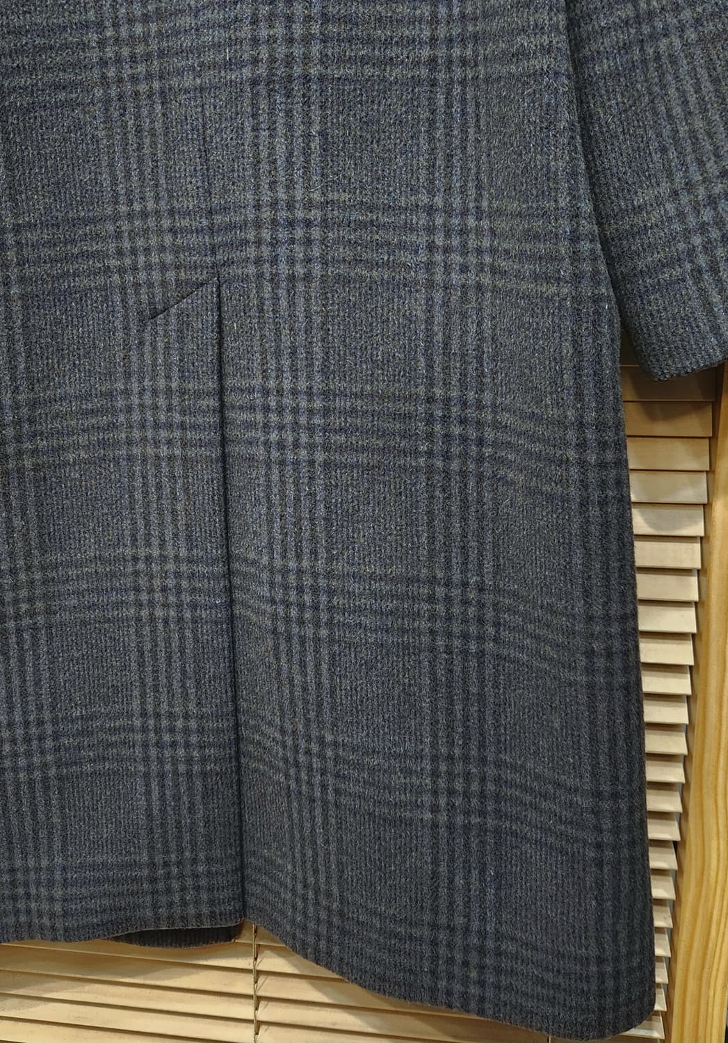 바네사브루노 아떼 오버핏 체크 롱코트 상품이미지5