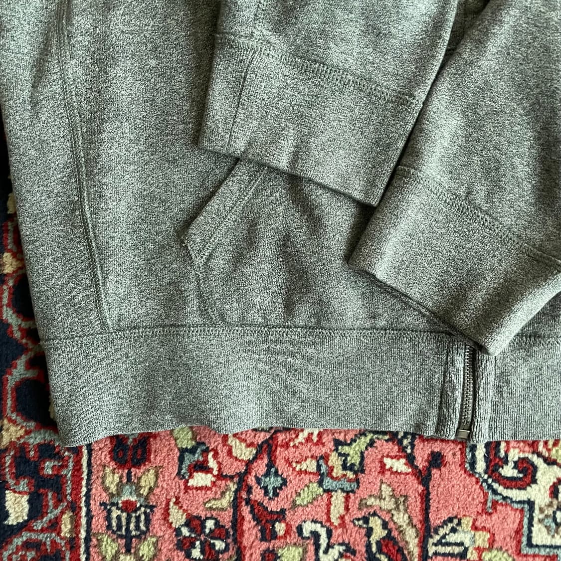 폴로 랄프로렌  기모 후드 집업 상품이미지4