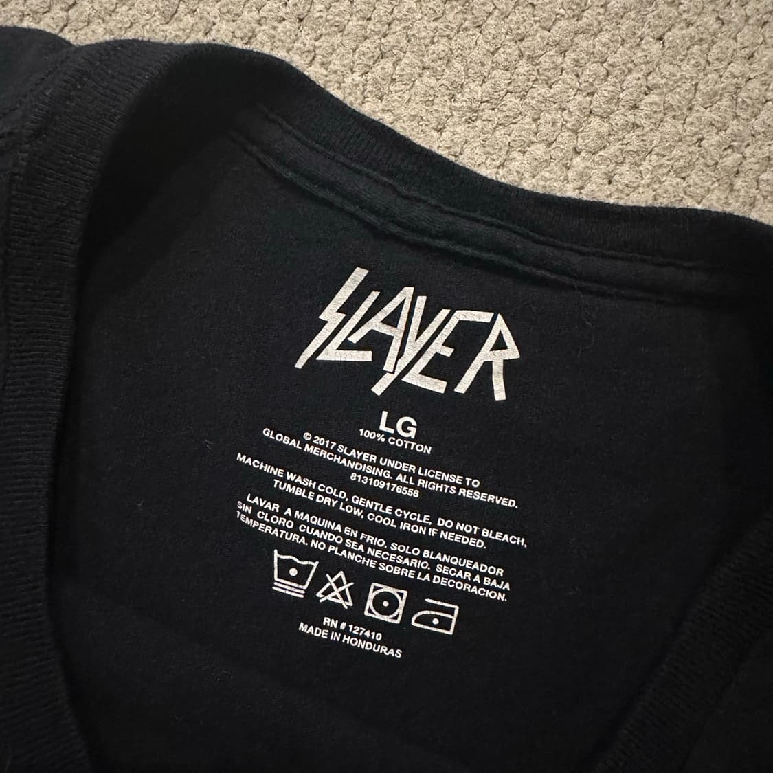 슬레이어(Slayer) 밴드 티셔츠 상품이미지4