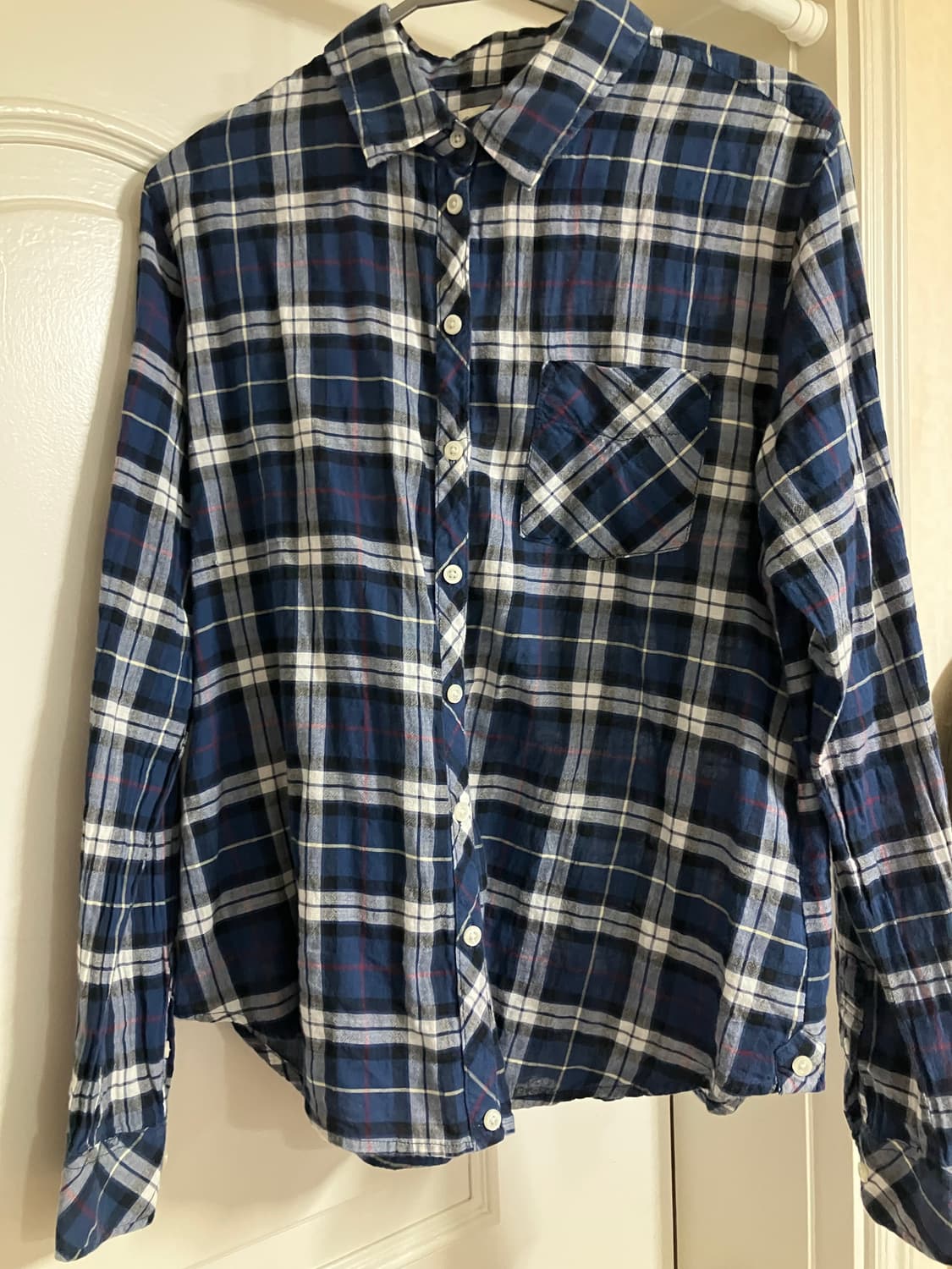 어스뮤직 체크 셔츠 상품이미지1