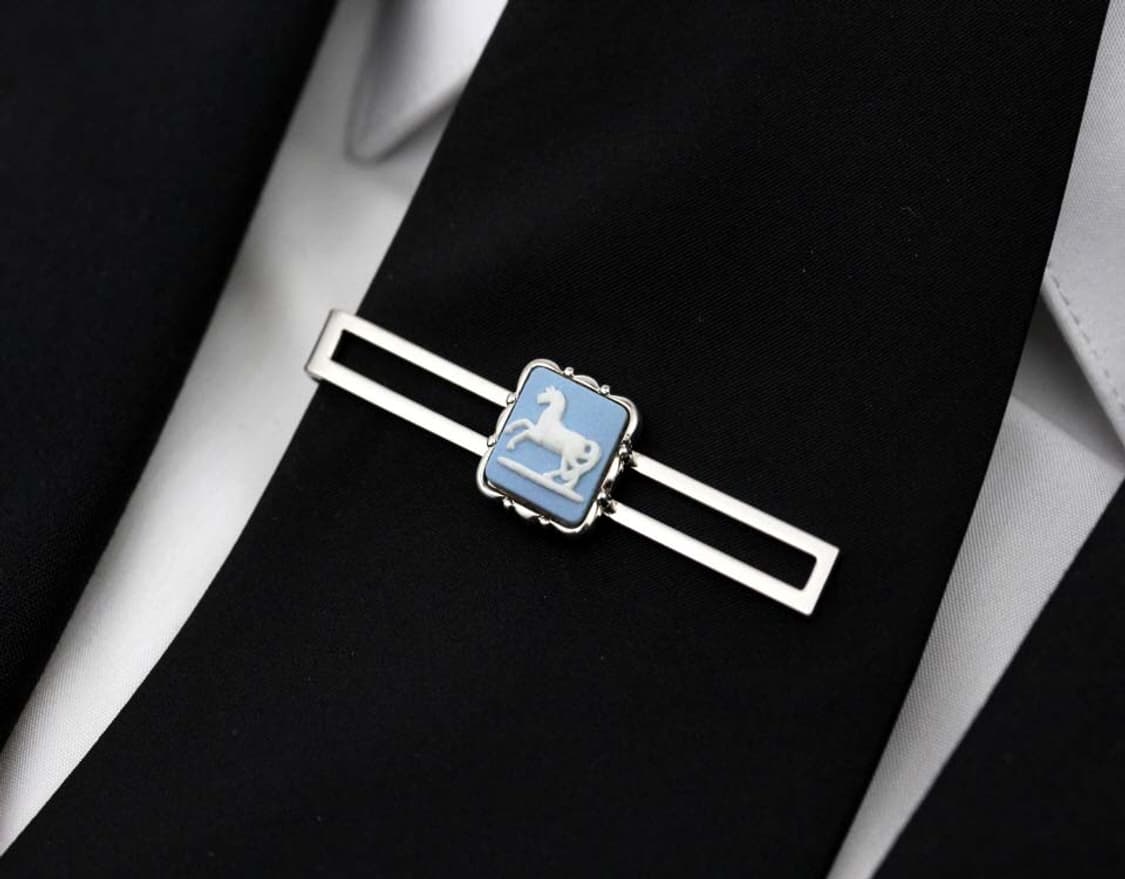 웨지우드 A-등급 5.9cm 남자 명품 넥타이핀 제스퍼 상품이미지6