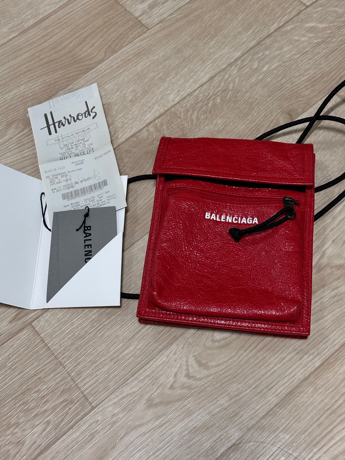 발렌시아가 익스플로러 메신저백 레드  상품이미지5