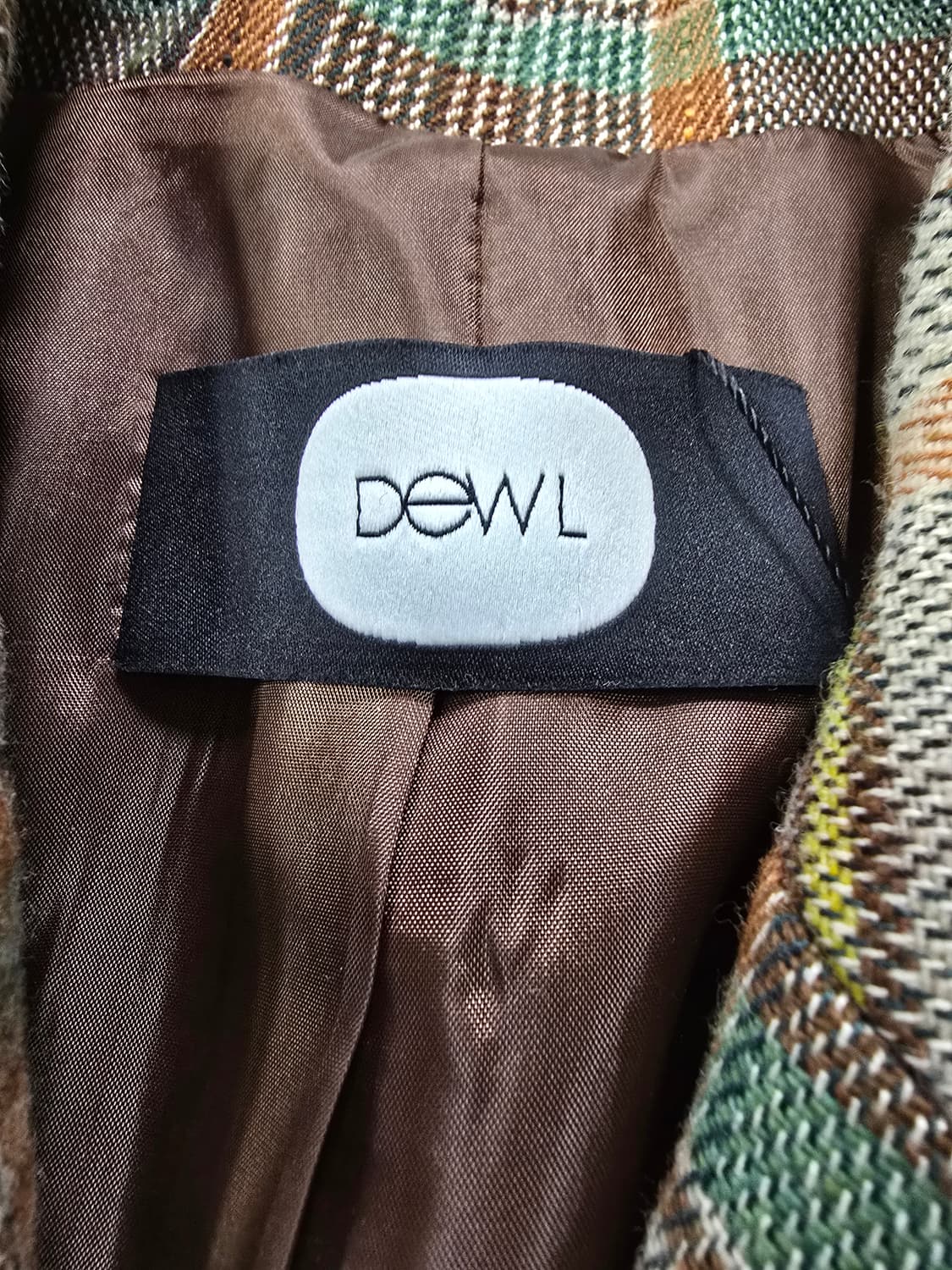 듀엘 체크 더블 코트 (1223) 상품이미지3